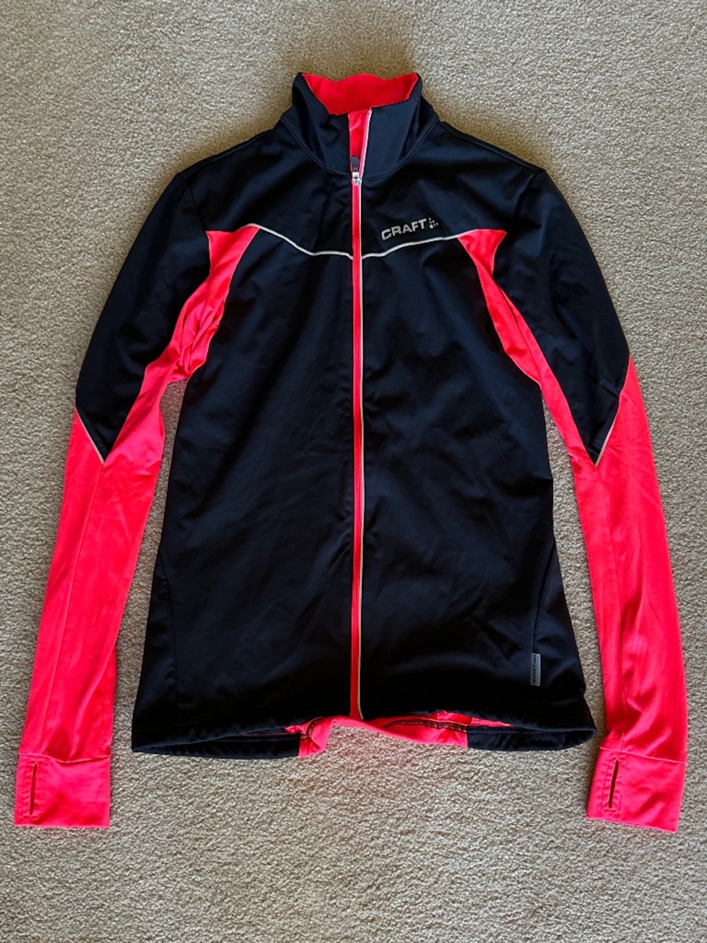 Women's Craft Performance Ventair windbreaker lightweight athletic jacket, XS